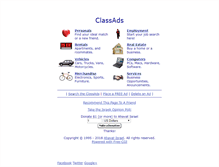 Tablet Screenshot of classads.co.il